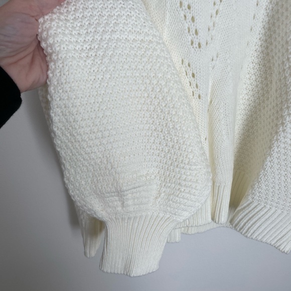 SHEIN NWT size S cream sweater - Picture 6 of 6